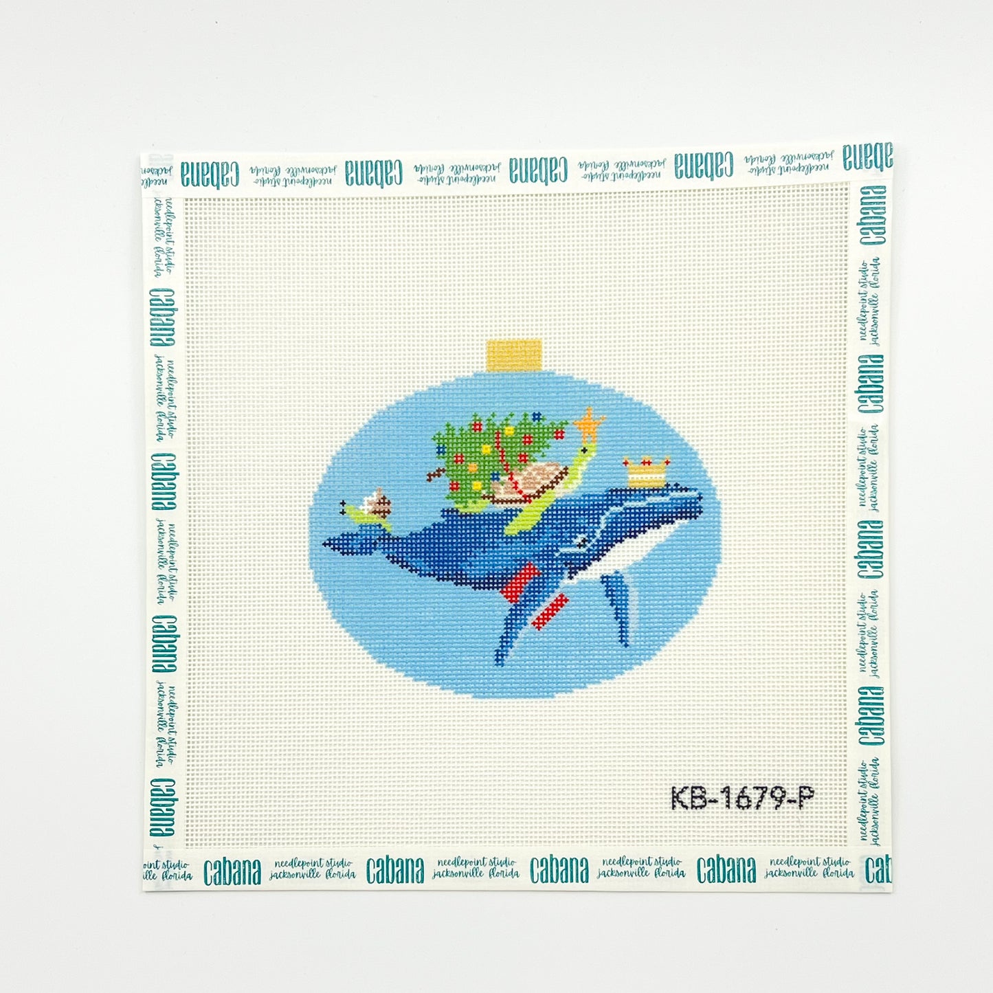 Festive Sea Friends - Whale, Sea Turtle