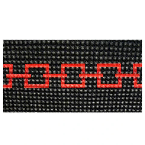 Square Link Insert Black/Red