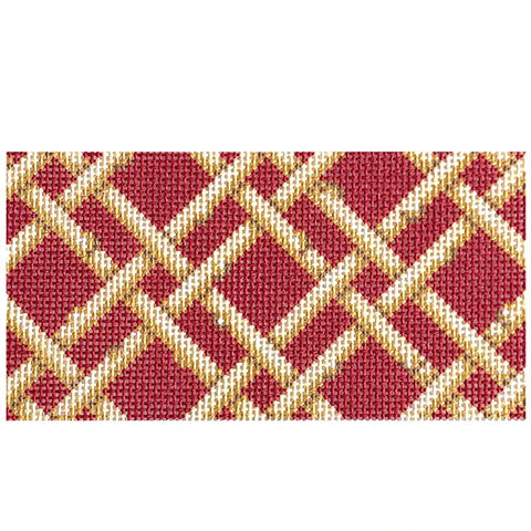 Woven Bamboo/Red Insert