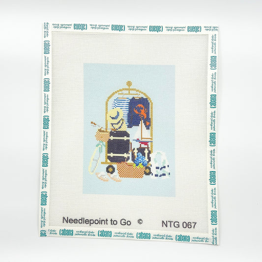 Nantucket Luggage Cart