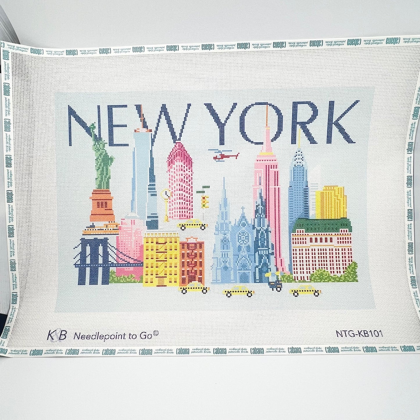 New York Travel Pillow