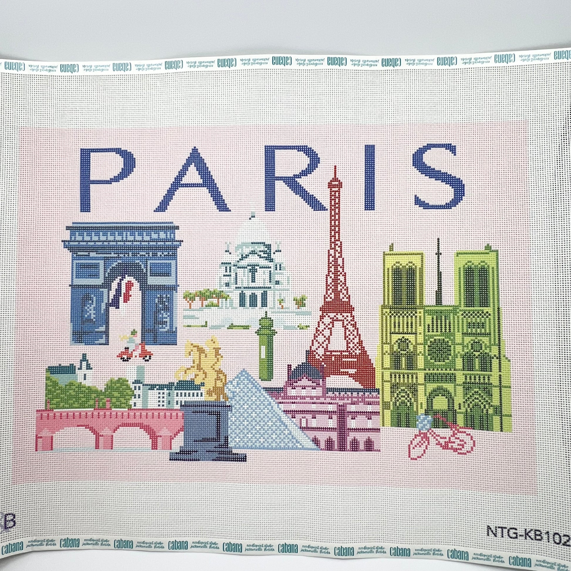 Paris Travel Pillow