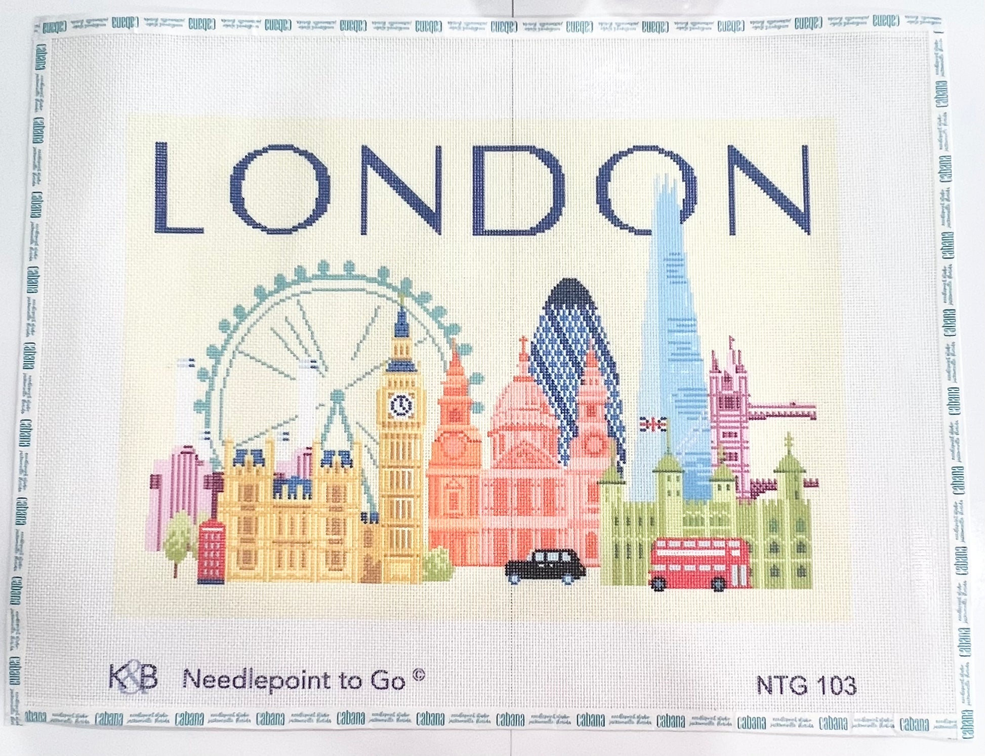 London Travel Pillow