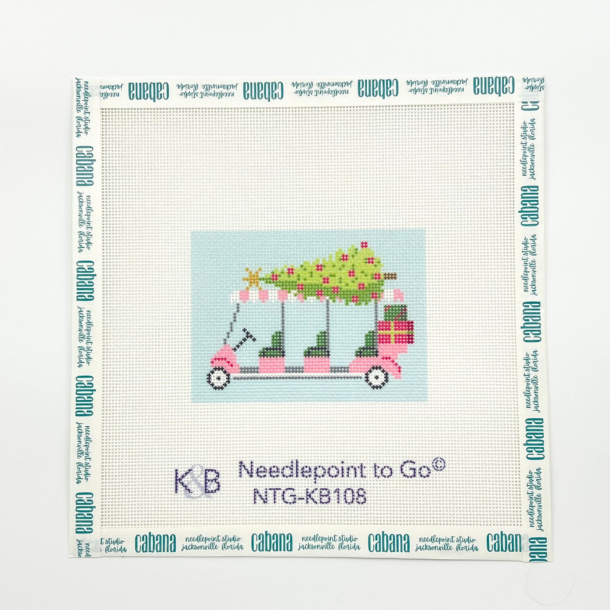 PB Christmas - Golf Cart Christmas Tree
