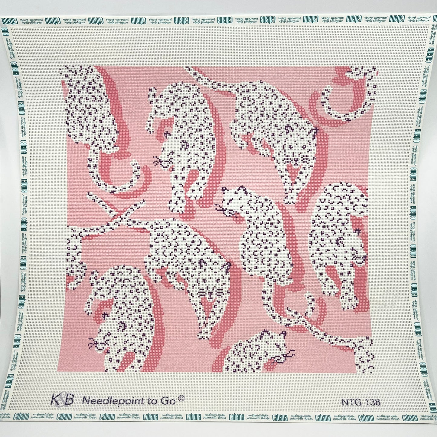 Leopard Pillow - Pink