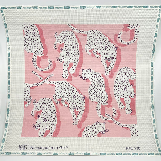 Leopard Pillow - Pink