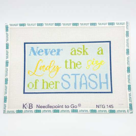 Never Ask a Lady the Size of Her Stash