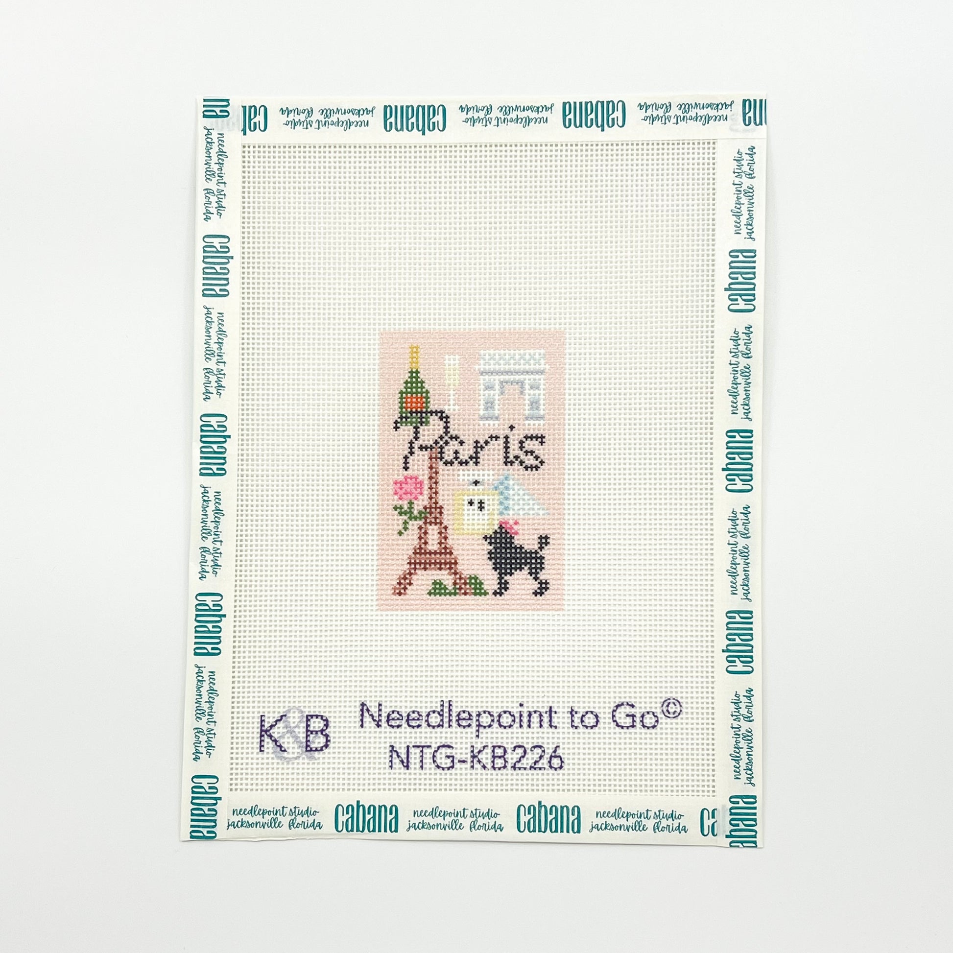 Paris Luggage Tag
