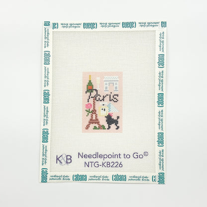 Paris Luggage Tag