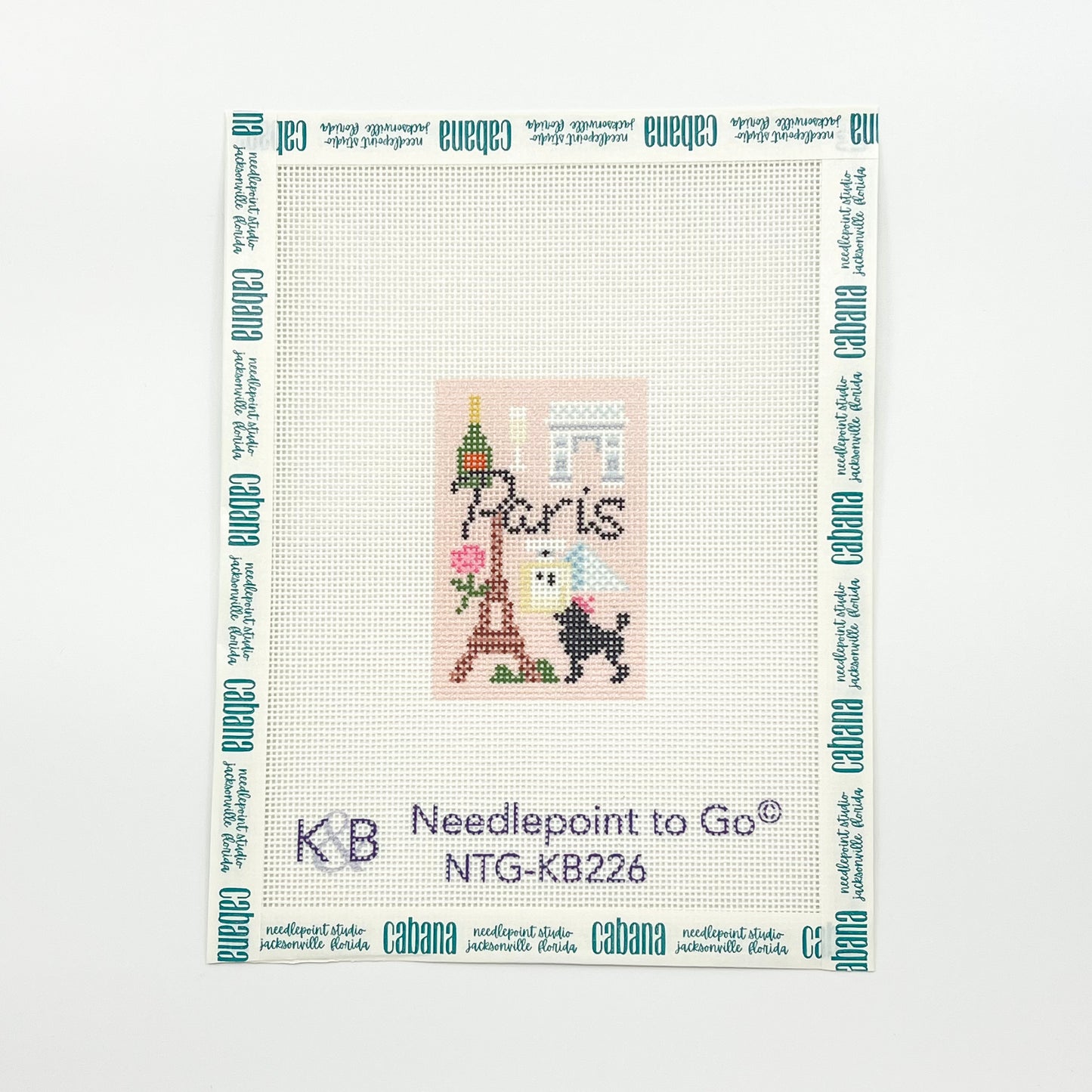 Paris Luggage Tag
