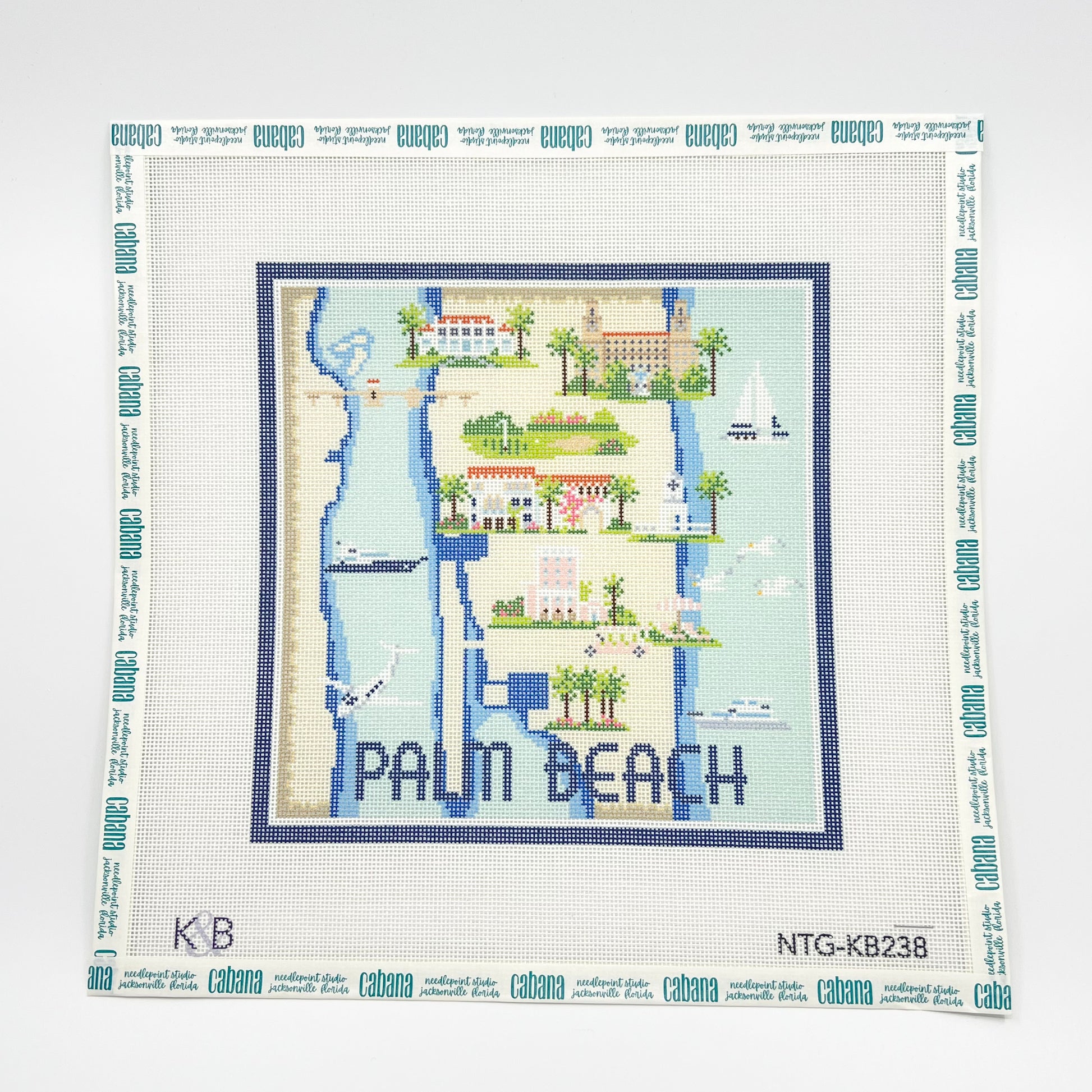 Palm Beach Map on 18