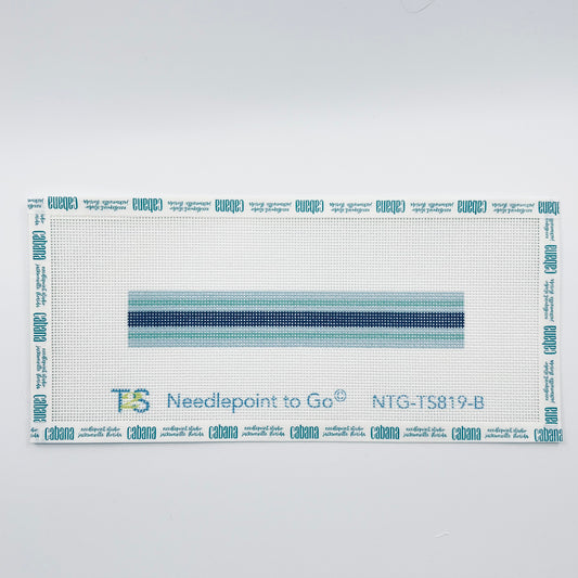 Blue Stripe Key Fob