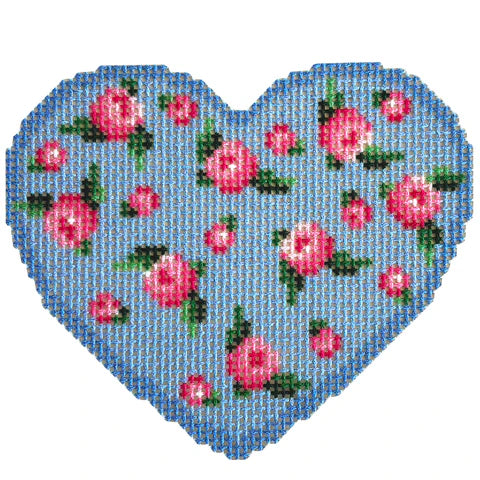 Scattered Rose Heart