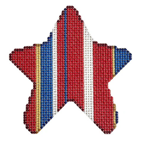 Multi Stripe Star