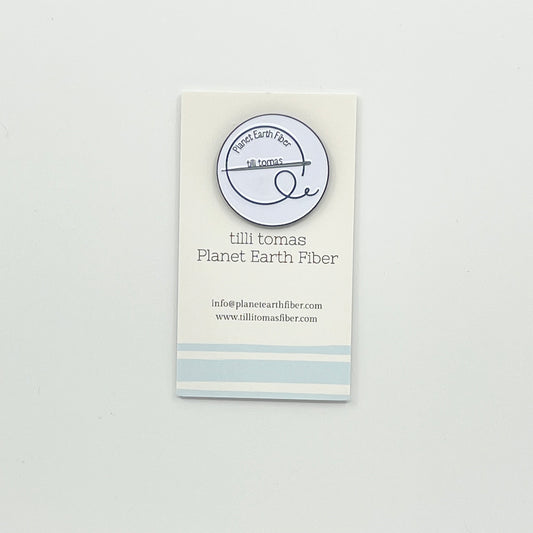 Planet Earth Fiber Tilli Tomas Logo Needle Minder