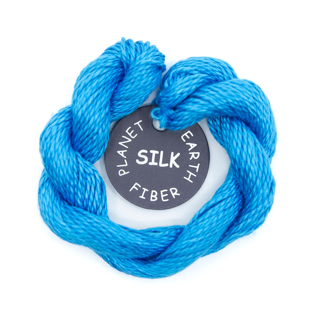 Planet Earth Silk 229 Azure