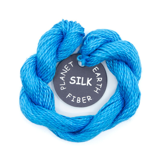 Planet Earth Silk 229 Azure