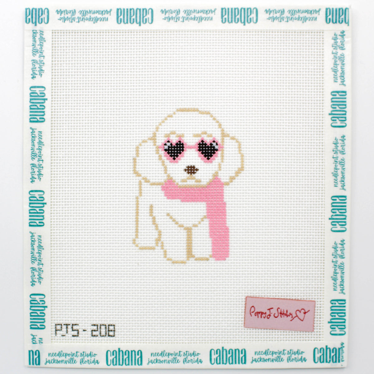 Mini Fab White Dog