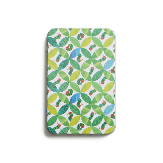 Circle Leaf Caterpillar Magnet Tin
