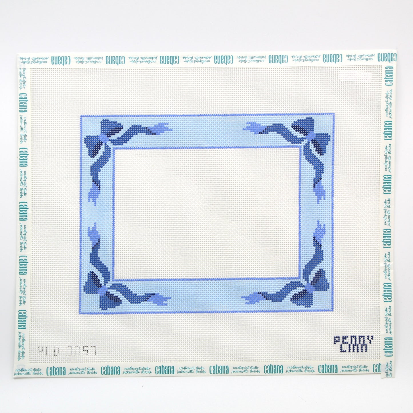 Blue Bow 5 x 7 Frame