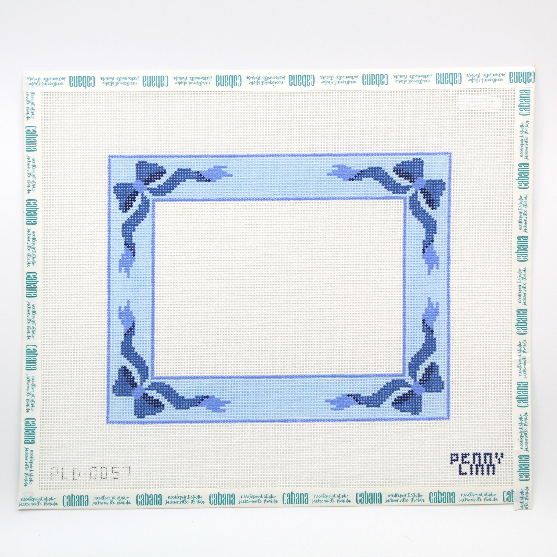 Blue Bow 5 x 7 Frame