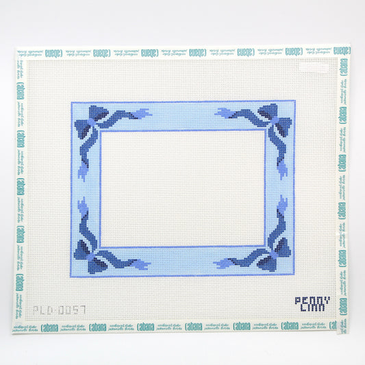 Blue Bow 5 x 7 Frame