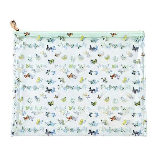 Butterfly PVC Project Bag - Large