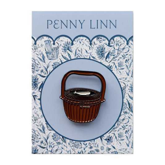 Nantucket Whale Basket Needleminder