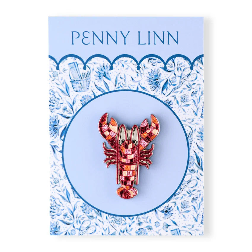 Red Disco Lobster Needle Minder