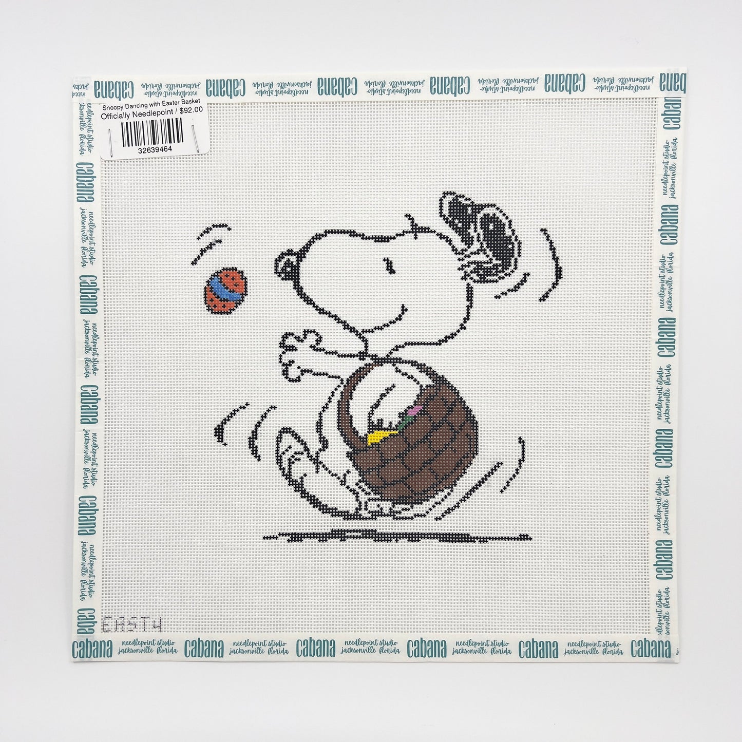 Snoopy Dancing with Easter Basket