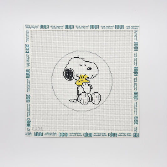 Snoopy Hugging Woodstock