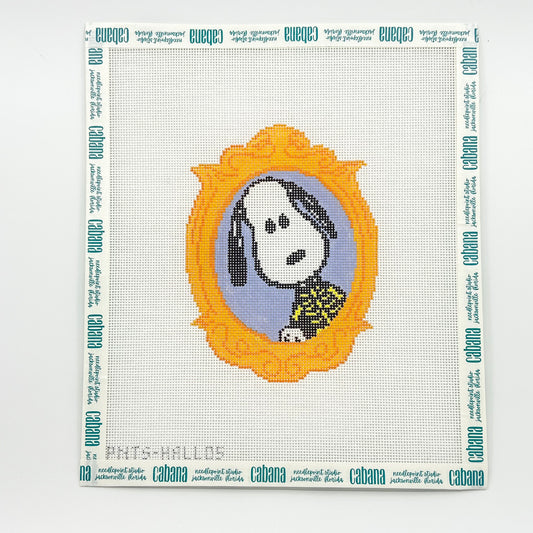 Framed Snoopy Skeleton