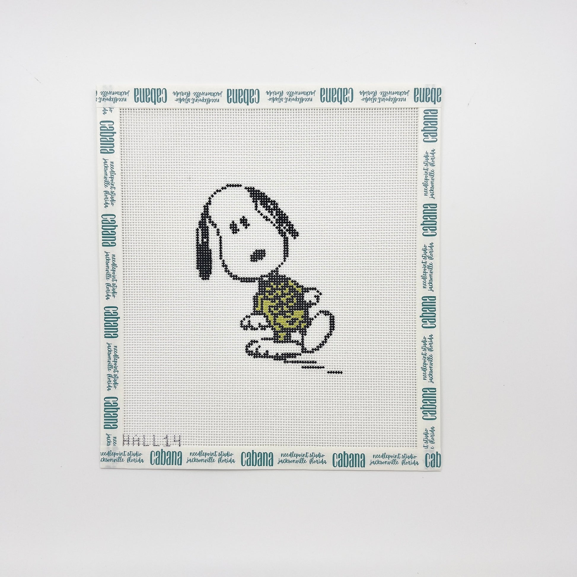 Snoopy in Skeleton Costume