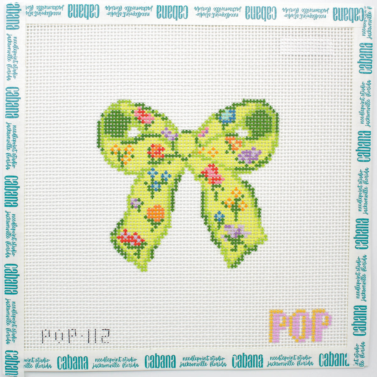 Floral Bow - Green