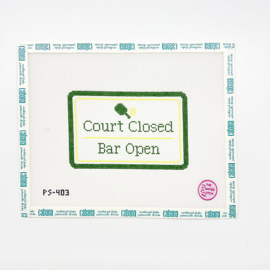 Court Closed, Bar Open: Pickleball