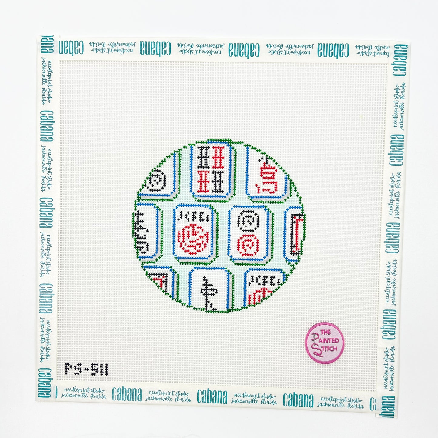 Mahjong Tiles Round: Jewel
