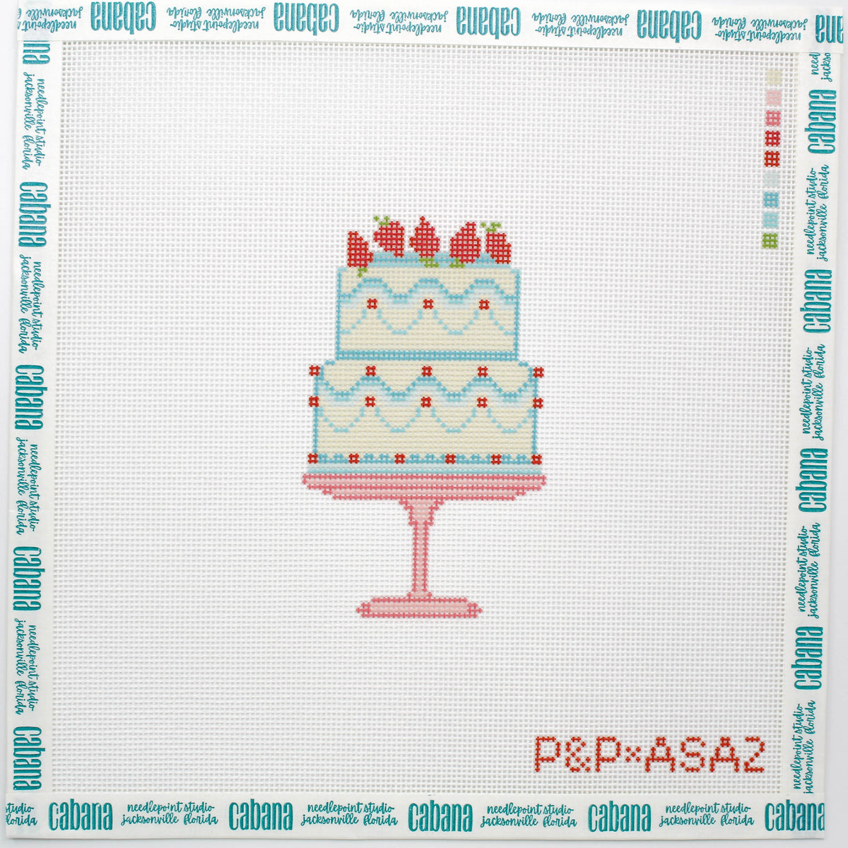 Confection Cake Blue