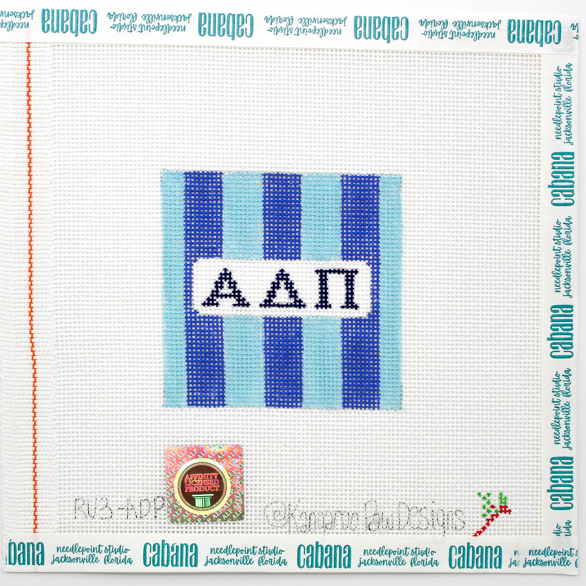 ADPi 3" Rugby Square