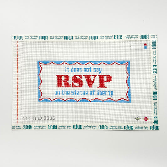 It Does Not Say RSVP On The Statue Of Liberty