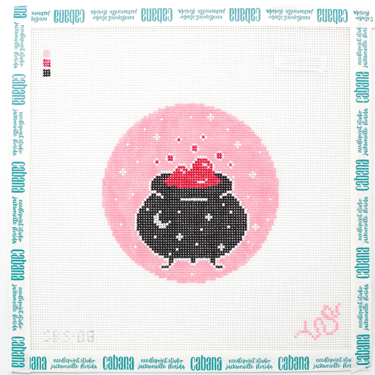 Pink and Spooky Cauldron