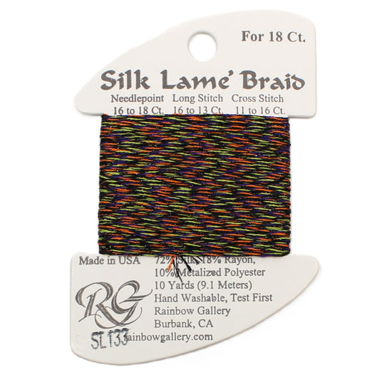 Silk Lame Braid SL133 Halloween