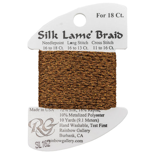 Silk Lame Braid SL162 Hazel