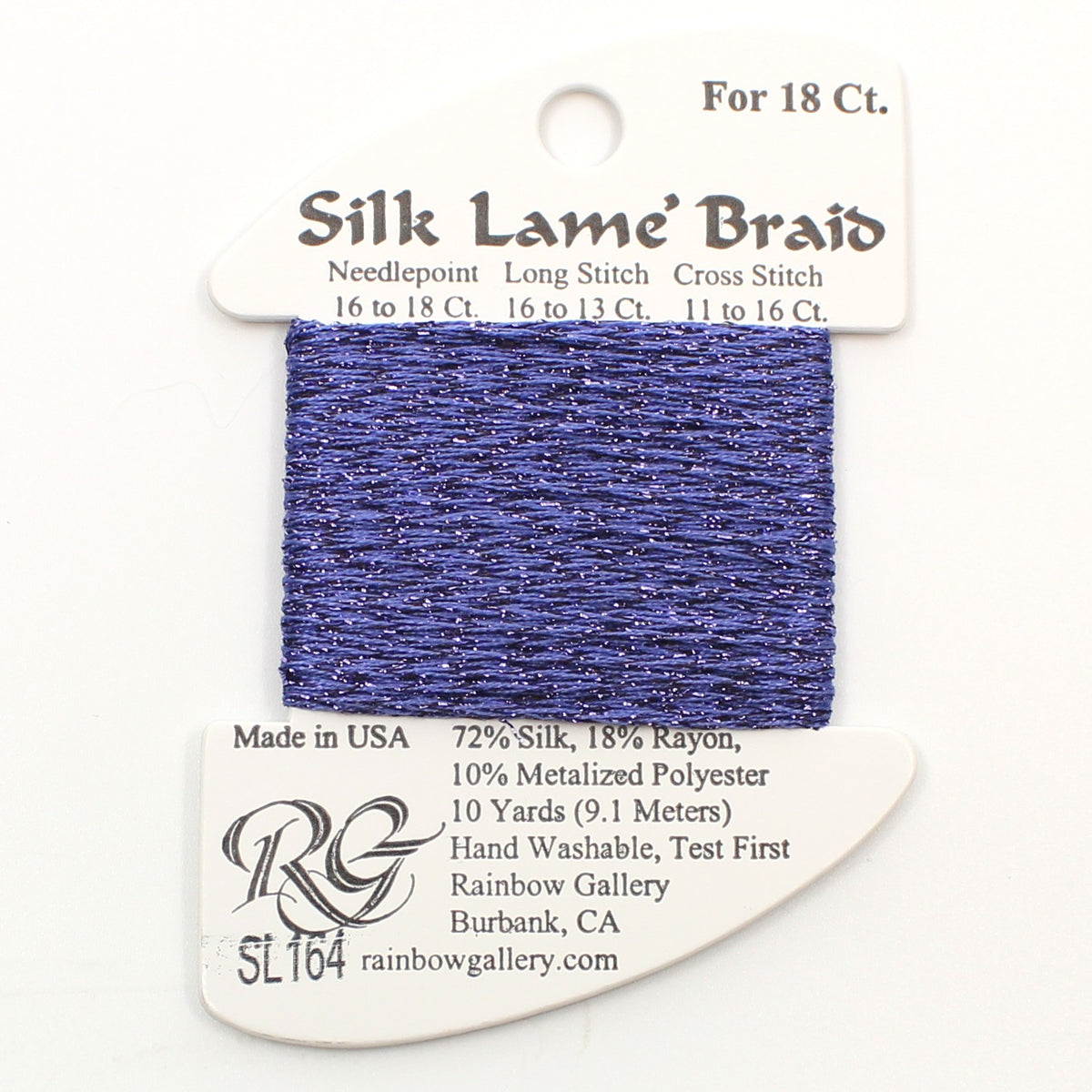 Silk Lame Braid SL164 Wisteria