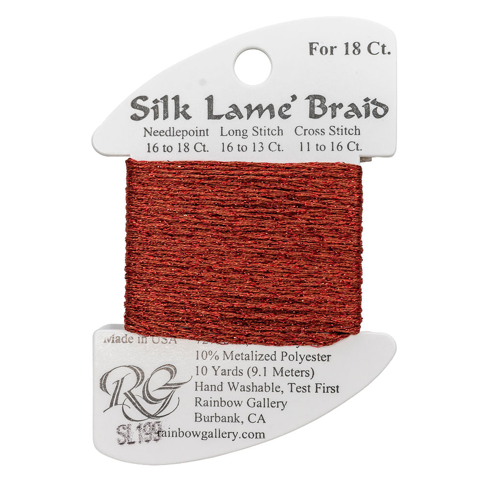 Silk Lame Braid SL199 Picante