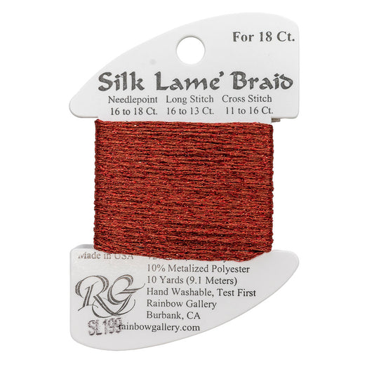Silk Lame Braid SL199 Picante