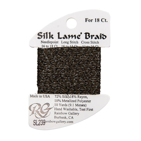 Silk Lame Braid SL239 Stony Fields