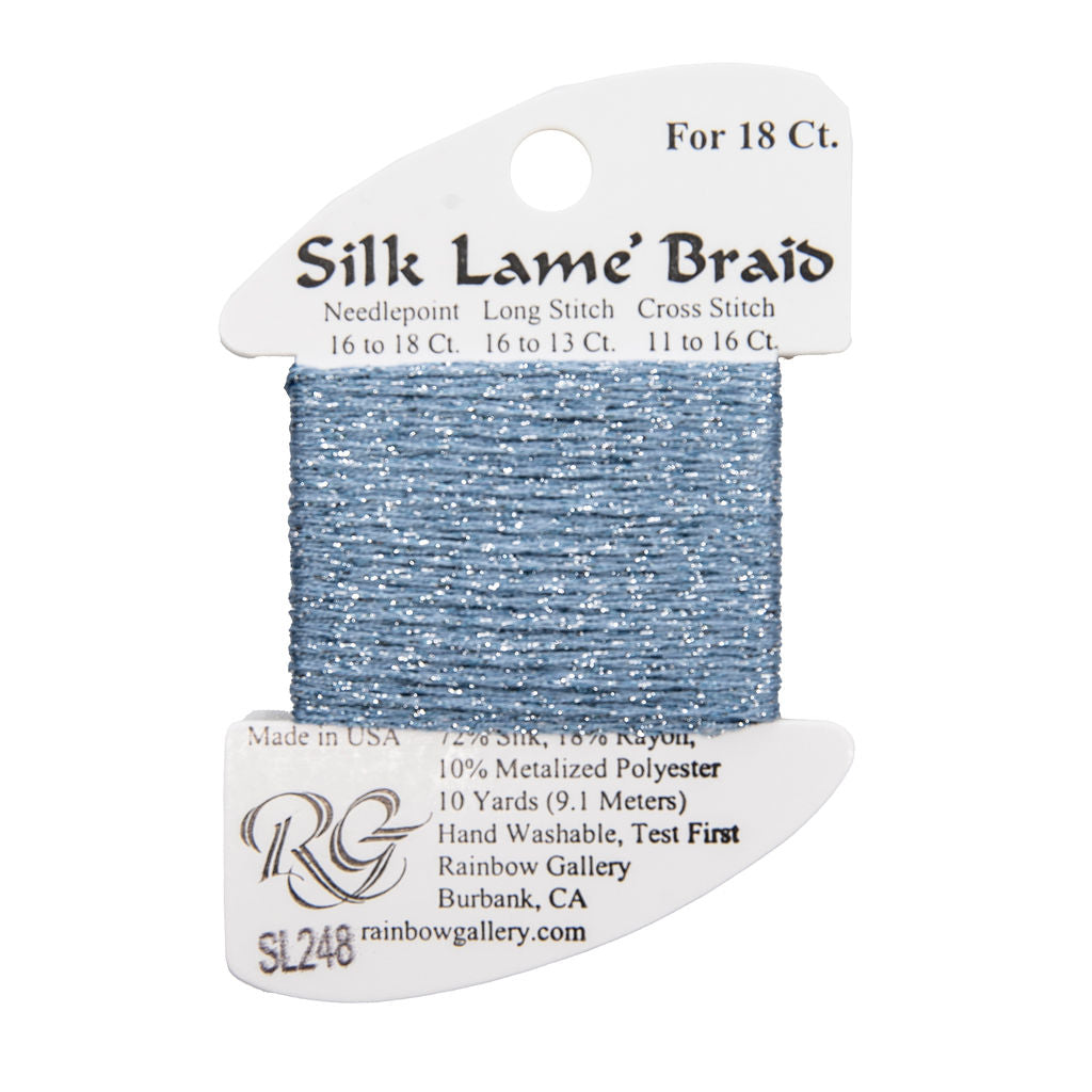 Silk Lame Braid SL248 Blue Promise