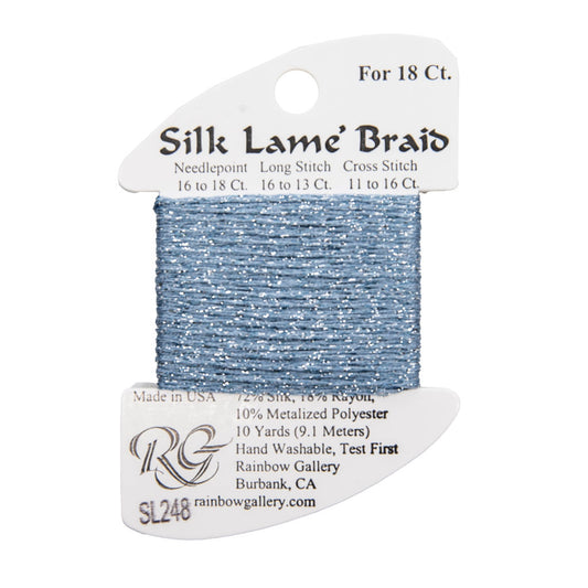 Silk Lame Braid SL248 Blue Promise