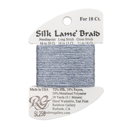 Silk Lame Braid SL258 Gentle Gray