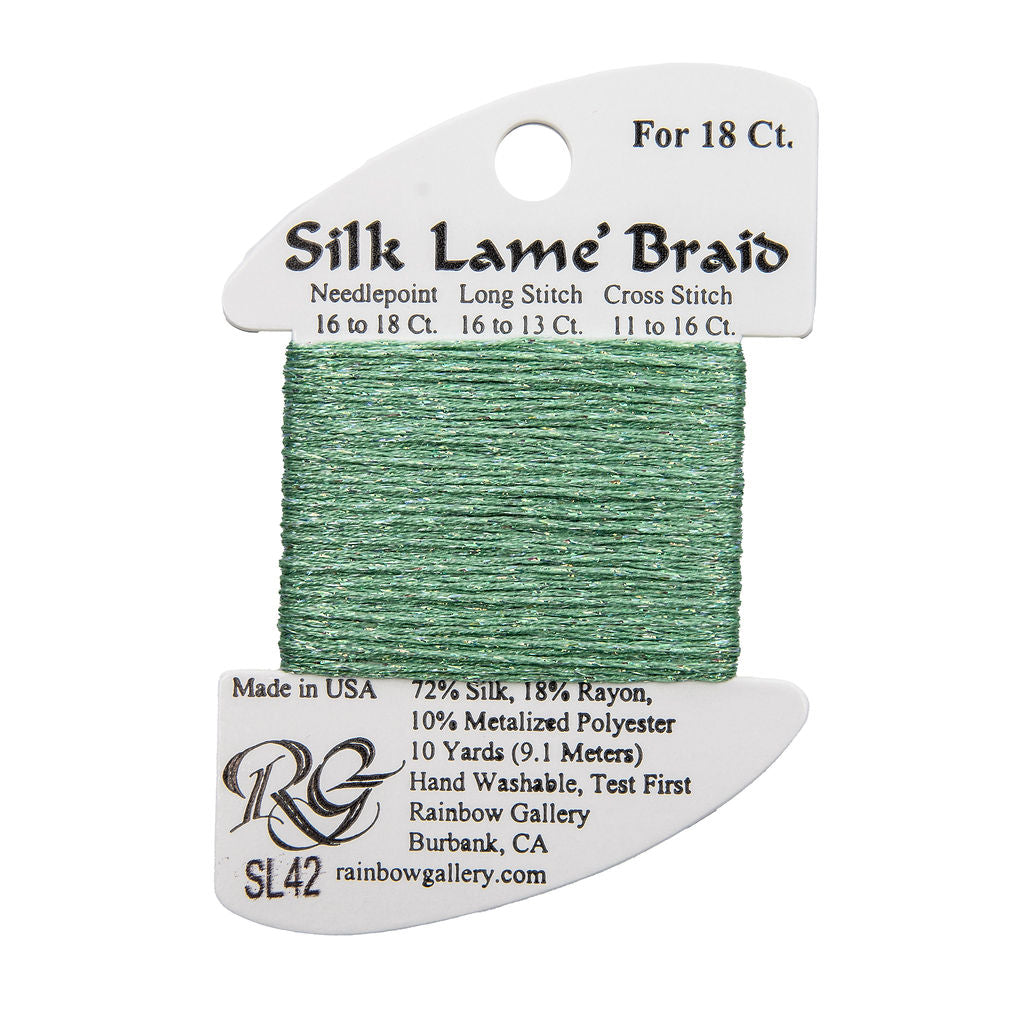 Silk Lame Braid SL42 Mint